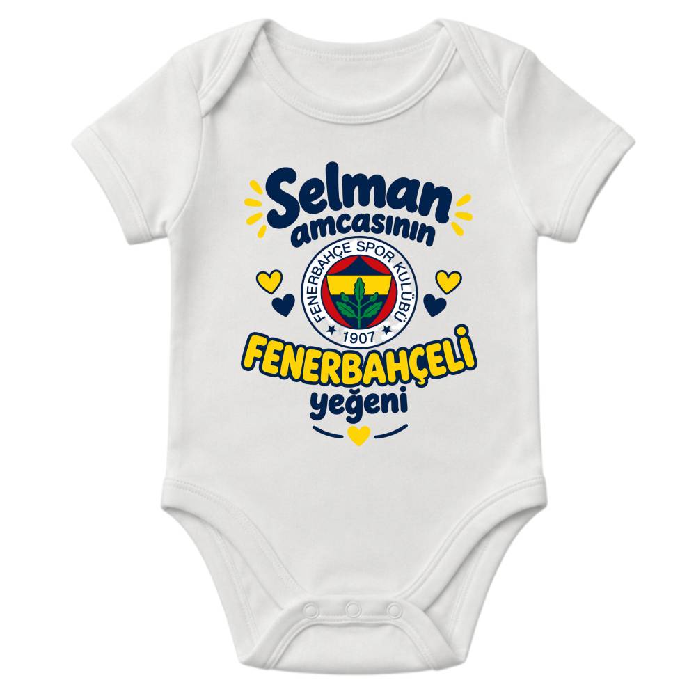 Kişiye Özel 4 Adet Zıbın - Fenerbahçe ve Hafsanur Tasarım